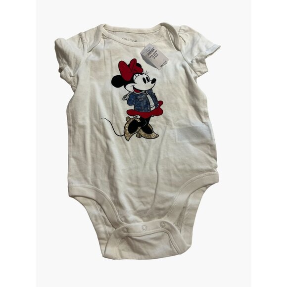 Baby GAP Disney Minnie Mouse Top Infant Girls Size 18-24 months New with Tags Cl - Picture 1 of 5